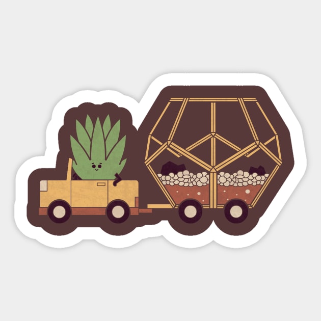 Terravan Sticker by HandsOffMyDinosaur